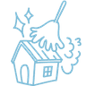 Deep Cleaning service icon
